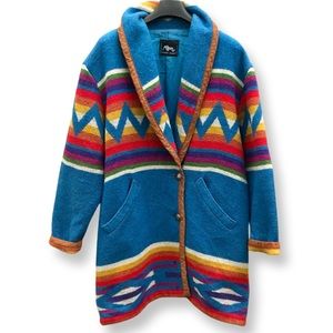 Vintage 90s Roper Range Gear Wool Multicolor Jacket